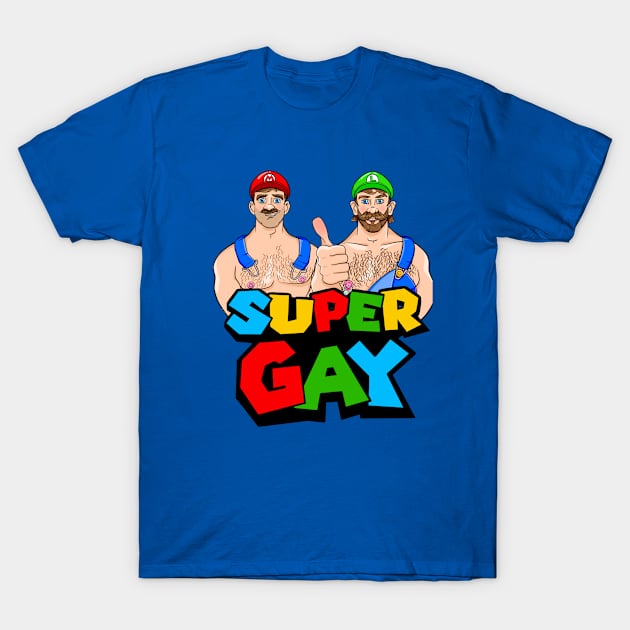 Super Gay Brothers T-Shirt by LoveBurty